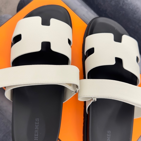 HERMES CHYPRE MEN SANDAL new NEVER USED - Picture 5 of 6